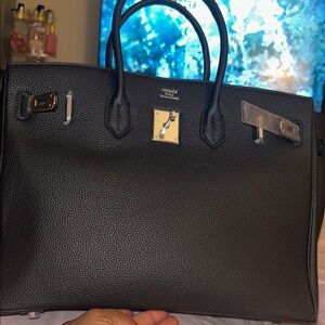 Elegant Black Hobo Bag